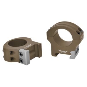 Warne HyperLite 30mm Medium Dark Earth Scope Rings