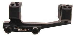 Warne Tactical Quick Detach X-SKEL Extended Cantilever Mount 1" Black