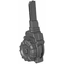 Promag Handgun Drum Magazine Fits Ruger LCP .380 ACP - Blued Steel 32/rd