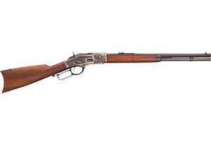 CIMARRON MODEL 1892 SADDLE RING CARBINE 44-40WCF LVR 20" COLOR CASE/WALNUT STOCK