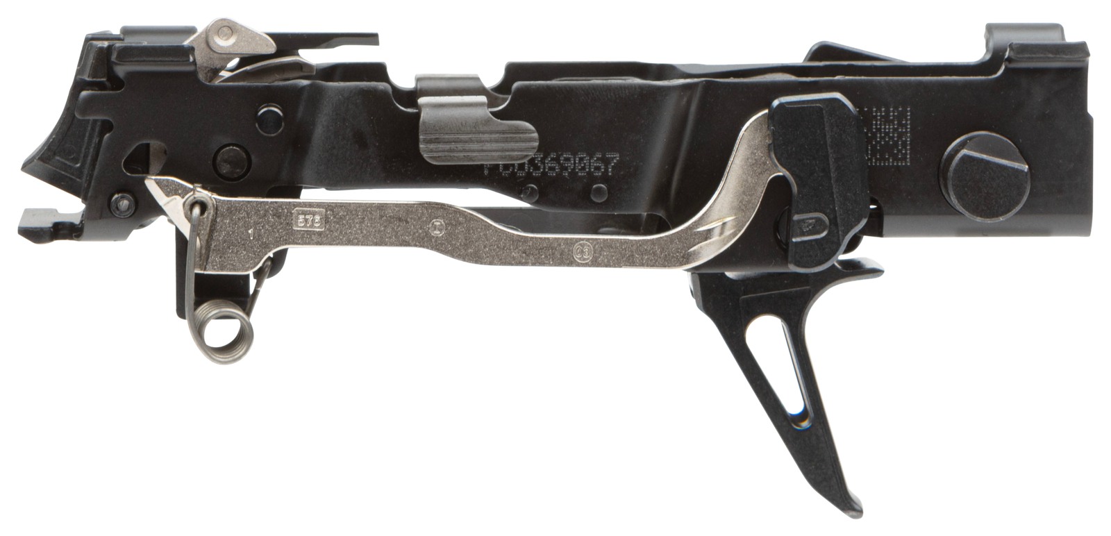 SIG SAUER P320 FIRE CONTROL UNIT 9/40/357 CUSTOM WORKS SKLT FLT BLD BLK