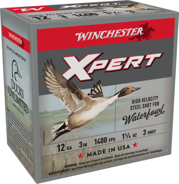 WINCHESTER SUPER X XPERT HV 12GA 3" 1 1/4OZ #3 25RD BOX 250RD CASE