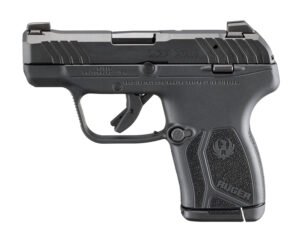 RUGER LCP MAX N.M.S. 380ACP 2.8" PISTOL BLACK, TRITIUM/WHITE FRONT SIGHT 1-10RD