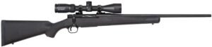 MOSSBERG PATRIOT 350 LEGEND RIFLE 22" T.B. BLACK SYNTHETIC, 4RD MAG, VORTEX 3-9X40 SCOPE