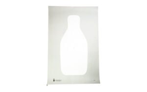 ACTION TGT STNDRD FBI/DEA WHT 100PK