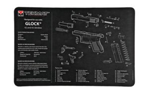 TEKMAT PISTOL MAT FOR GLK 42/43 BLK