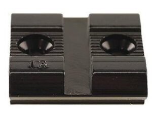 Weaver Standard Top Mount Aluminum Scope Base - Black - #13 - For Remington StevensWinchesterMossberg - Black - #13