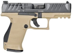 WALTHER PDP 9MM CMPCT 4" PSTL TAN/BLK 2-15RD MAGS