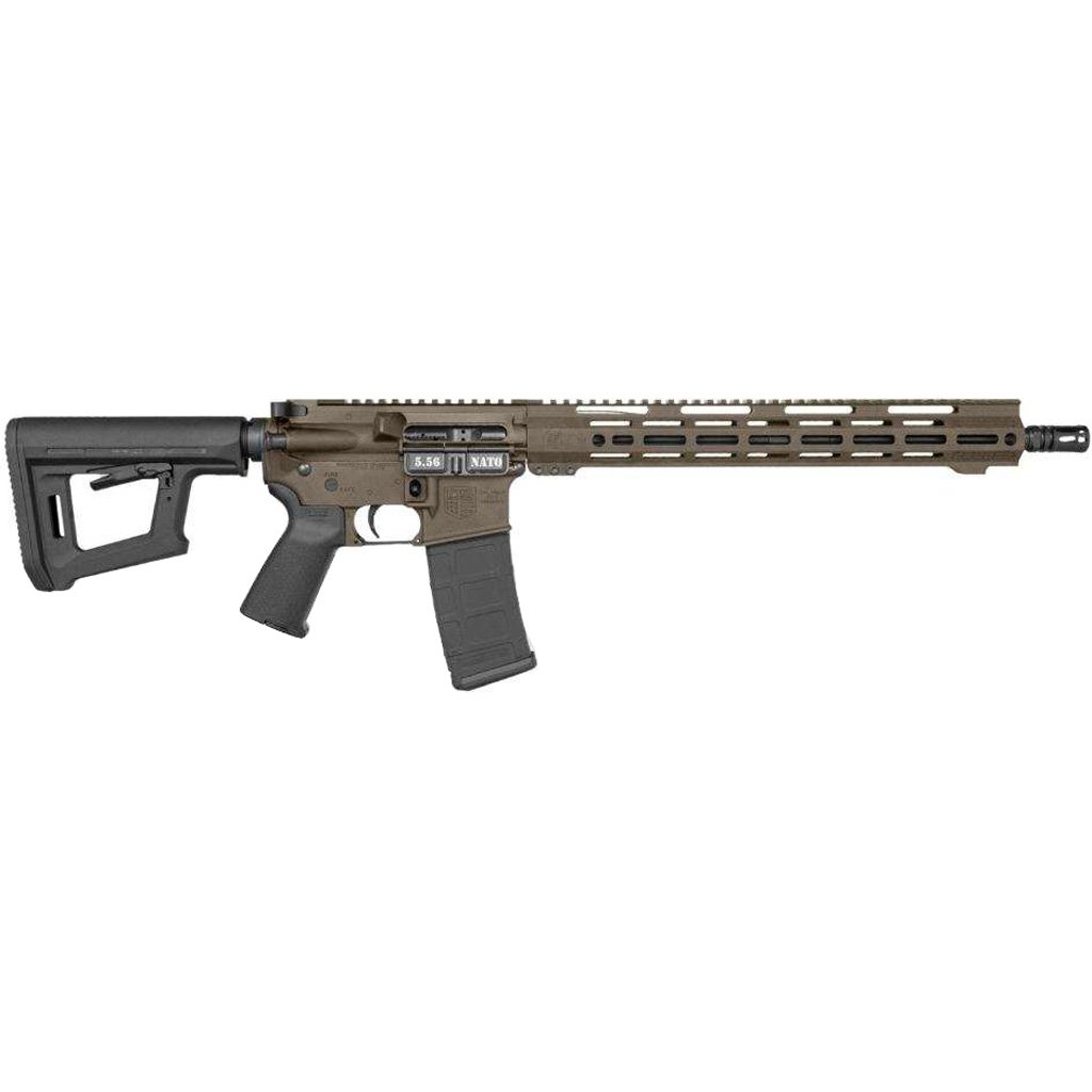 Diambonback Carbon DB15 Rifle 5.56 Nato 16in Midnight Bronze 15inM-lok Rail30rd