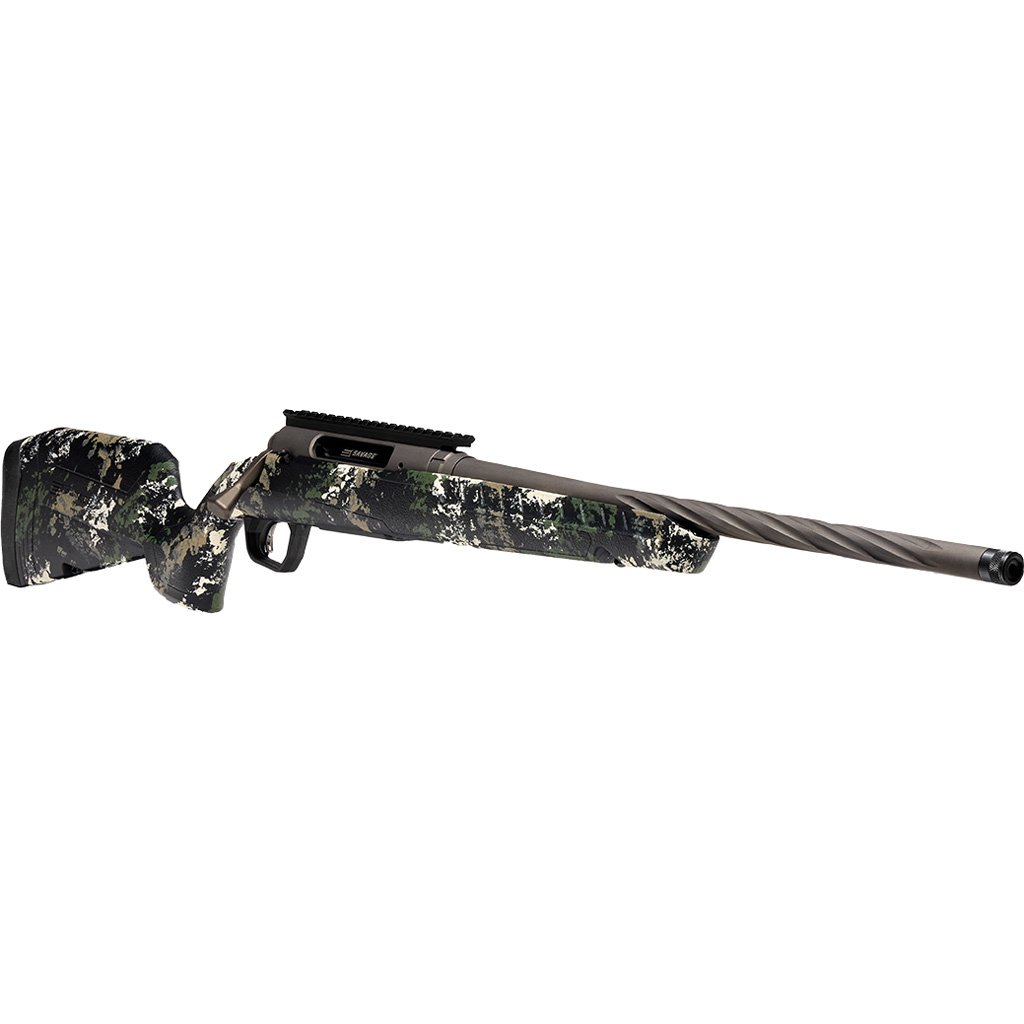 Savage Axis 2 Pro Forest SP Rifle 243 Win. 20 in. Blk/Grn/Tan Sponge RH - Image 2