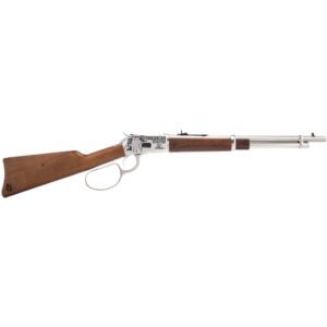 Heritage R92 American Revolution Rifle 45 Colt 18 in. Polished Stainless/Engraved 8 rd