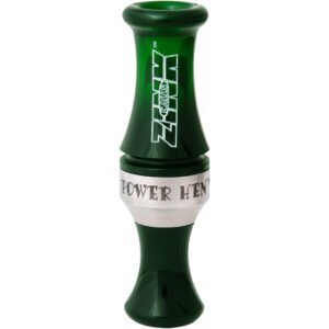 Zink PH-2 Duck Call Poly Double Reed Mallard Green