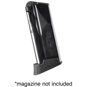 Hogue Overmolded Rubber Grip Extension Base Pad Sig Sauer P365 10RD Mag Black