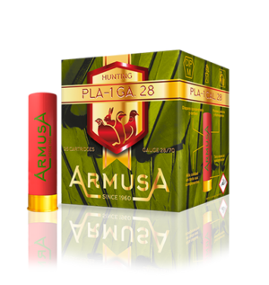 ARMUSA 28 GA. (7/8 OZ.) NICKEL PLATED (6% ANTIMONY) 1300 FPS (1 BOX OF 25 SHELLS) FROM $16.49 + FREE SHIPPING