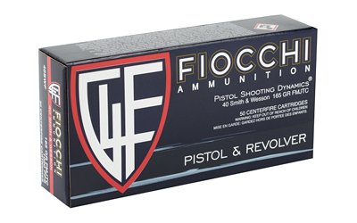 FIOCCHI 40SW 165GR FMJ 50/1000 - Image 2