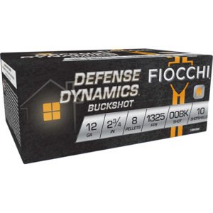 FIO DEFENSE DYNAMICS 12GA 2.75 8P BUCK 10/25