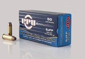 PPU Handgun Ammunition .44 Mag  240 gr HP 1541 fps 50/ct