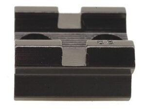 Weaver Standard Top Mount Aluminum Scope Base - Gloss Black - #68 - Ruger 44 Mauser Bauer