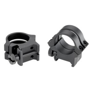 Weaver Quad Lock Detachable Scope Rings 1" High Matte