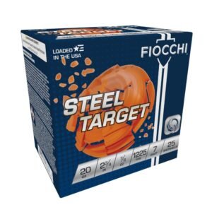 Fiocchi Steel Dove Low Recoil Shotshells 20 ga 2-3/4" 7/8oz 1225 fps #7 25/ct