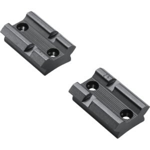 Weaver Classic Aluminum Base Pair Matte Black Browning ABolt Blister Pack