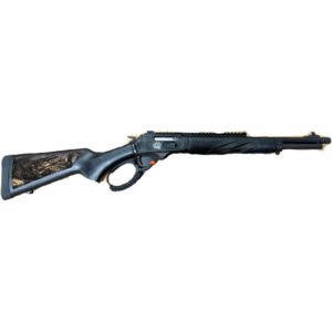 Rossi R95 Black Bear Edition Lever Action Rifle 30-30 Win. 16.5 in Triple Black w/Engraved Stk 5rd