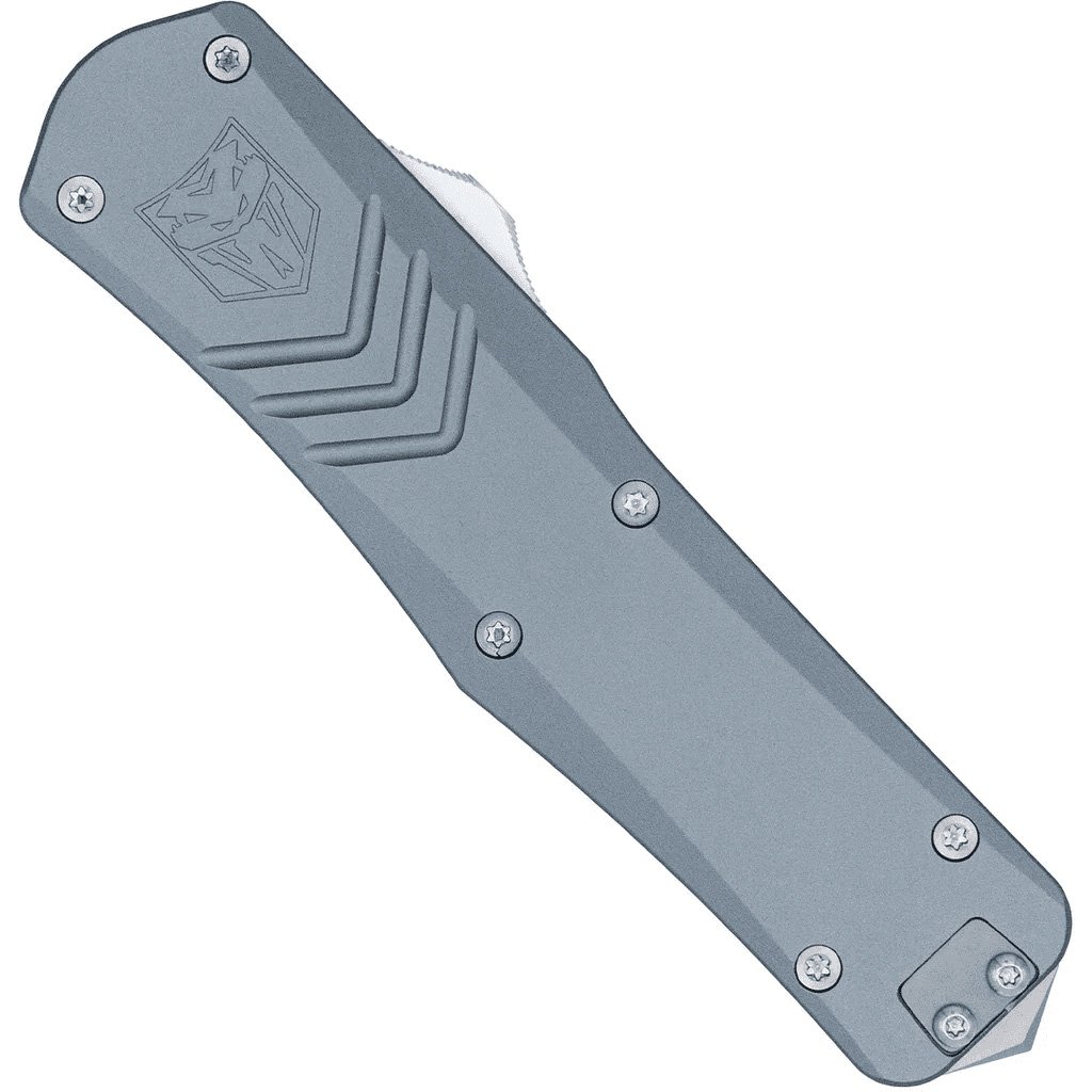 CobraTec Medium FS-X Gen-3 OTF Knife Dual Action OTF Blade Grey