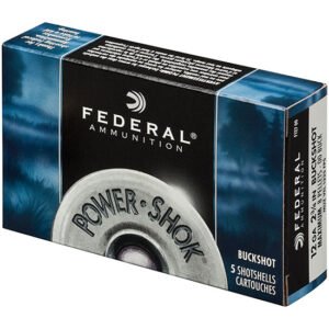 FED POWER-SHOK BUCKSHOT 16GA 2.75 12P #1 5/50