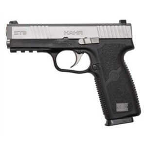 KAHR ST9 9MM 4 8RD BLK SS RAIL 2 MAGS