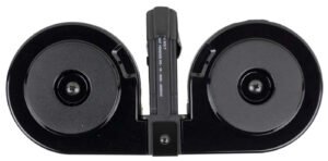 RWB DRUM AR-15 5.56 BLK WITH BLACK COVER 100RD