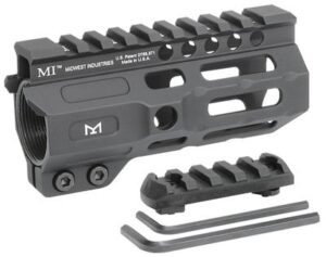 Midwest Industries One Piece Combat Rail Free Float Handguard 4.5" M-LOK