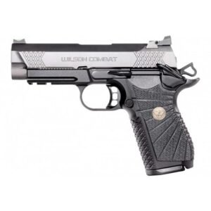 Wilson Combat EDC X9 2.0 Handgun 9mm Luger 15rd Magazine(2) 4" Barrel Lightrail Armor-Tuff Slide Ambi Safety Anodize Frame