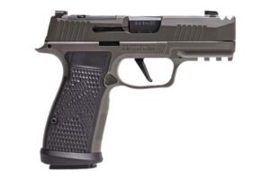 SIG SAUER P365 AXG LEGION 9MM PSTL 3.1" GRY OPTC RDY, COMP, 3-10RD MAGS