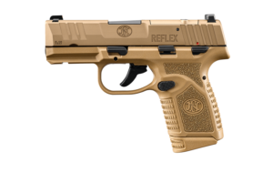 FN REFLEX MRD MS 9MM FDE PSTL 3.3" 2-10RD