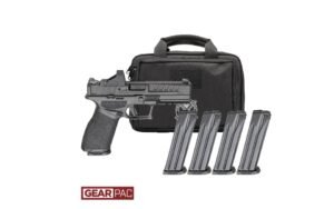 SPRINGFIELD ARMORY ECHELON 4.5F FS 9MM PISTOL U DOT GEAR PAC VIRIDIAN RFX11,BAG,4MAGS CALI COMP