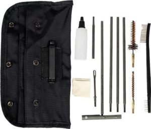 TAC SHIELD CLEANING KIT - AR15/M16 GI FIELD BLACK POUCH
