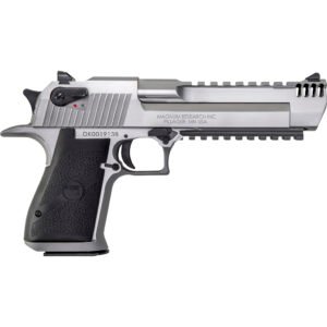 Magnum Research Desert Eagle Mark XIX Pistol 50 AE 6 in. Stainless Steel 7 rd. Muzzle Brake