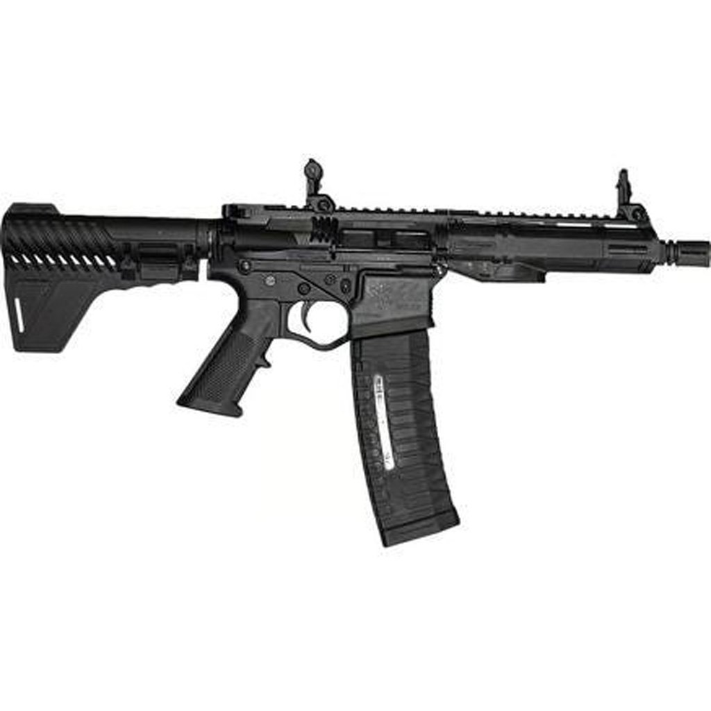 ATI Alpha Maxx 5.56 Pistol 5.56 7.5 in. Black w/ Fin Brace 60 rd.