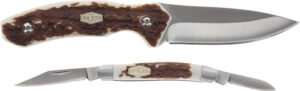 UNCLE HENRY KNIFE FIXED/FOLDER - COMBO GIFT TIN PROMO Q4 25'