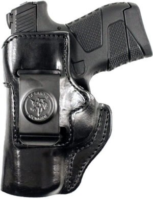 DESANTIS INSIDE HEAT HOLSTR LH - IWB LEATHER S/A HELLCAT BLACK