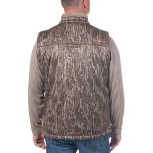 Habit Men's Early Dawn Sherpa Shell Vest M-Mossy Oak New Bottomland