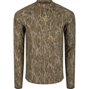 Drake Ol' Tom Mens Early Bird LS Performance Crew MO Bottomland 2XLarge