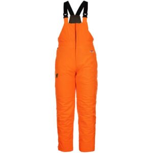 Blocker Drencher Insulated Bib Blaze Orange Large
