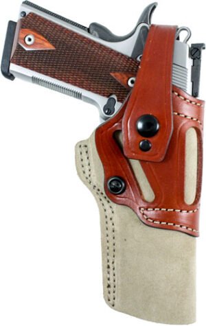 DESANTIS WILD HOG HOLSTER LTHR - AMBIDEXTROUS 1911'S 5" NATURAL
