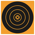 B/C BIG BURST TARGET 12"-3 - BULL'S-EYE TARGETS
