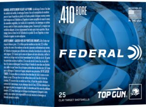 FEDERAL TOP GUN 410 2.5" 1/2OZ - #9 1330FPS 250RD CASE LOT