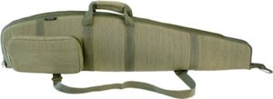 BULLDOG DOUBLE SPLIT SHOTGUN - CASE GREEN 52" FITS TWO RIFLES