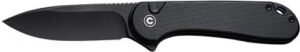 CIVIVI KNIFE ELEMENTUM II 2.96 - " G-10/BLK STONEWASH BTTNLOCK