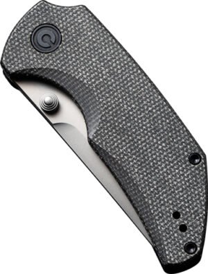 CIVIVI KNIFE THUG 2 2.69" DARK - GREEN MICARTA/SILVER BLADE