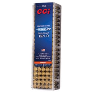 CCI 22LR BLUE POLYCOAT 40GR SUB 100/50